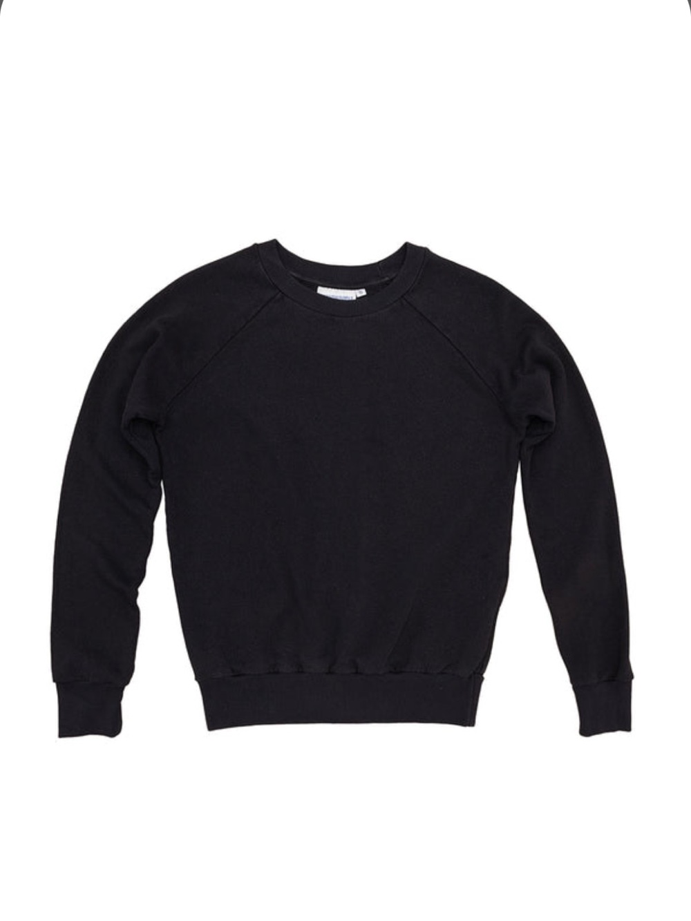 Jungmaven Apline Raglan Sweatshirt in Black